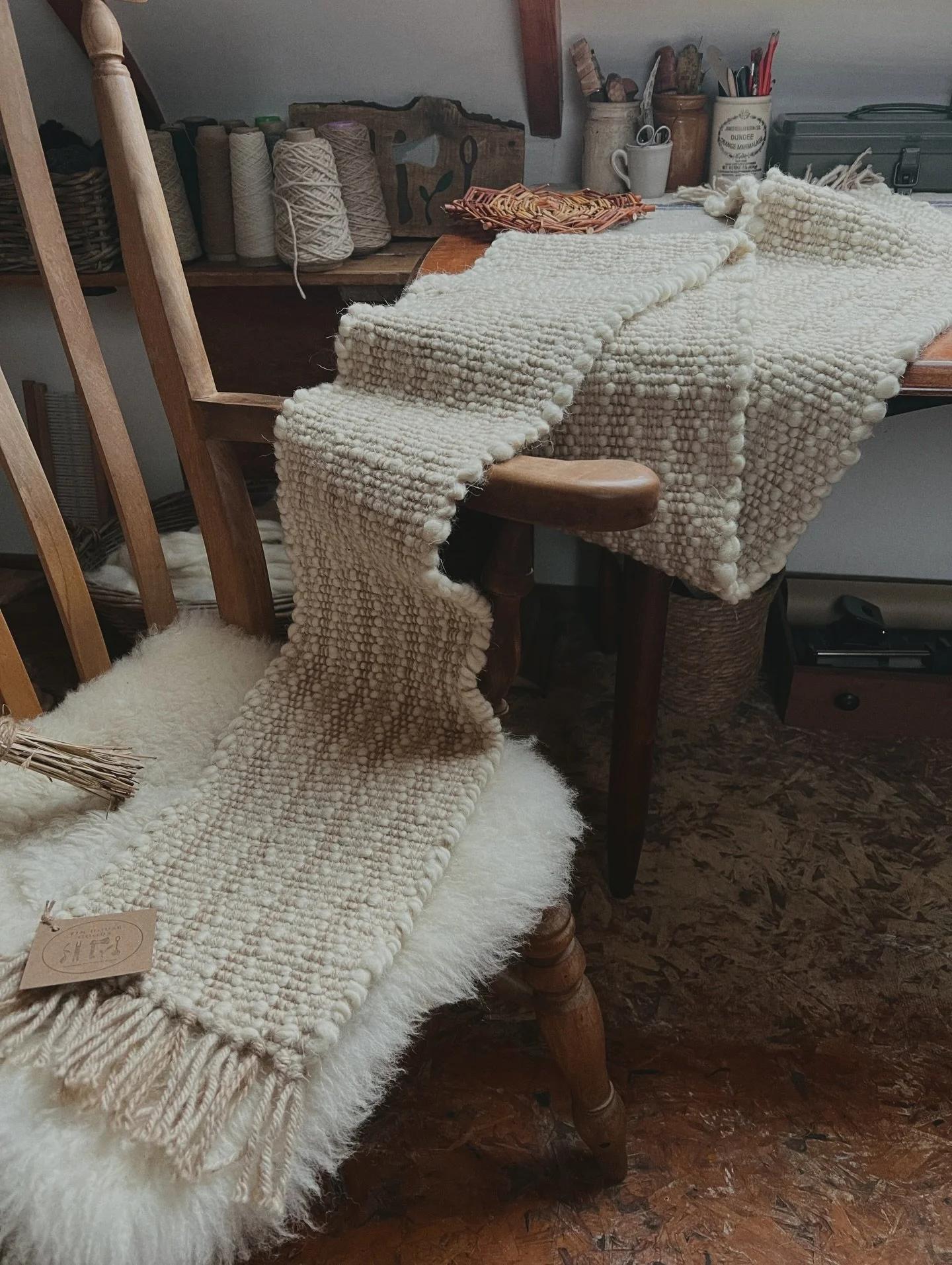 Long, chunky, natural.