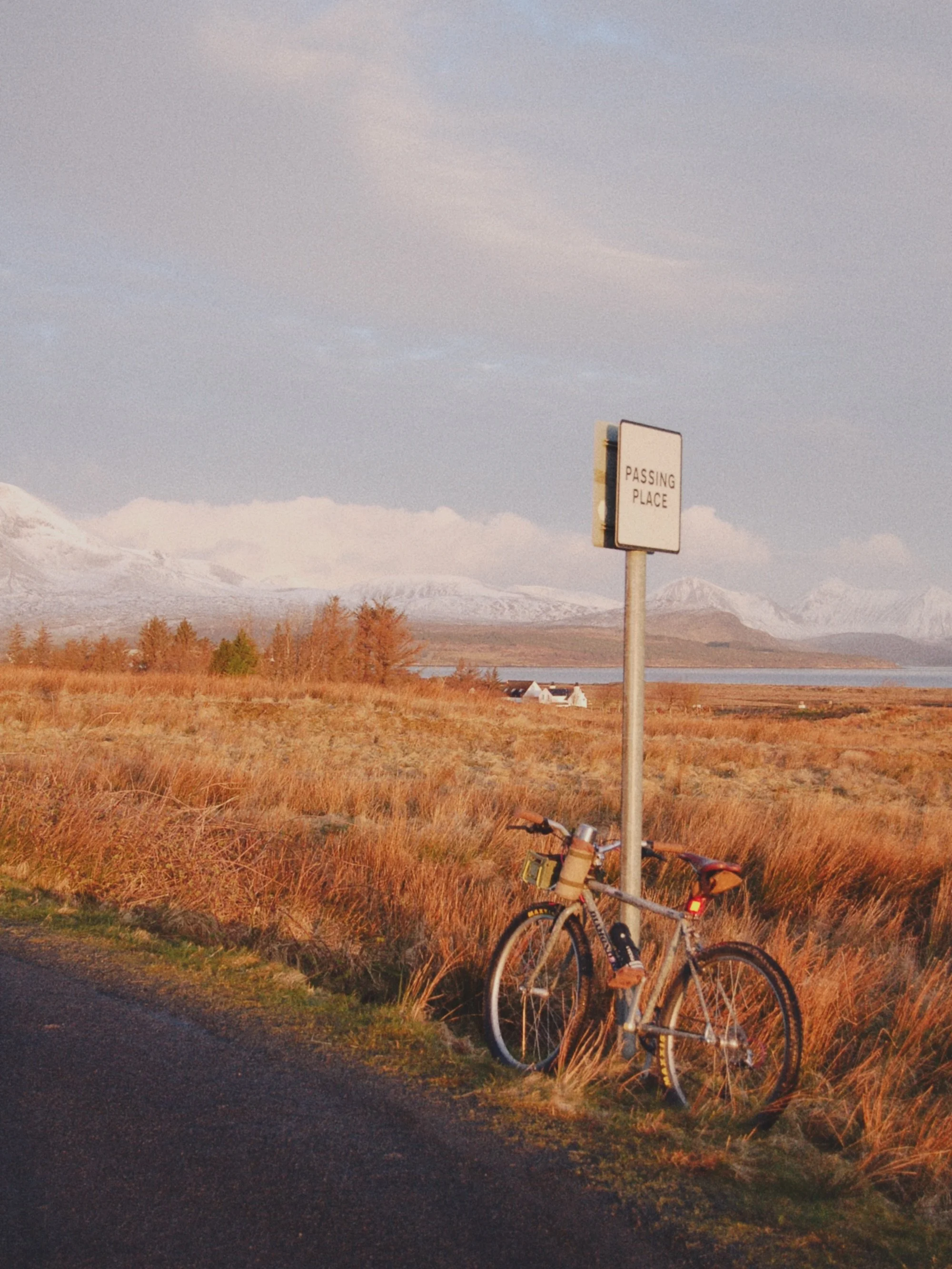 Back when morning loops still had a snowy mountain backdrop.