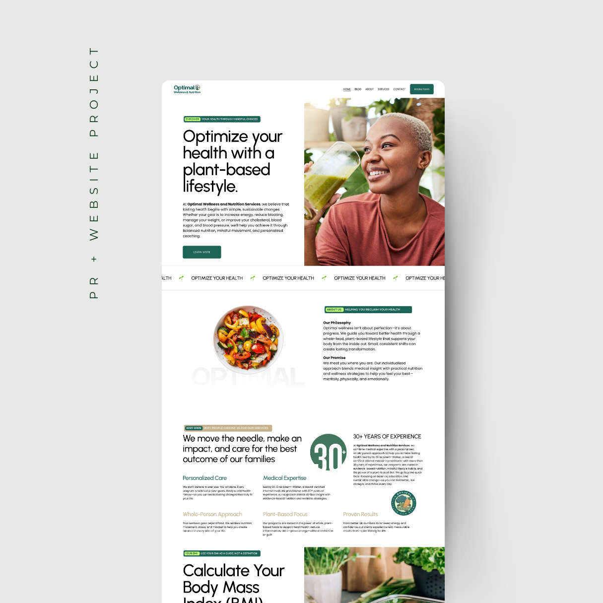 PR + Web Design Package
