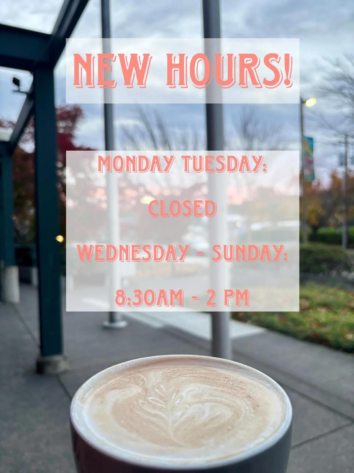 Happy New Year Bellingham!!!! Fairhaven Coffee is back from the holidays and here to make sure you don&rsquo;t go into the new year empty handed (without a coffee😉)

We are adjusting our hours to accommodate the remainder of this cold and dark seaso