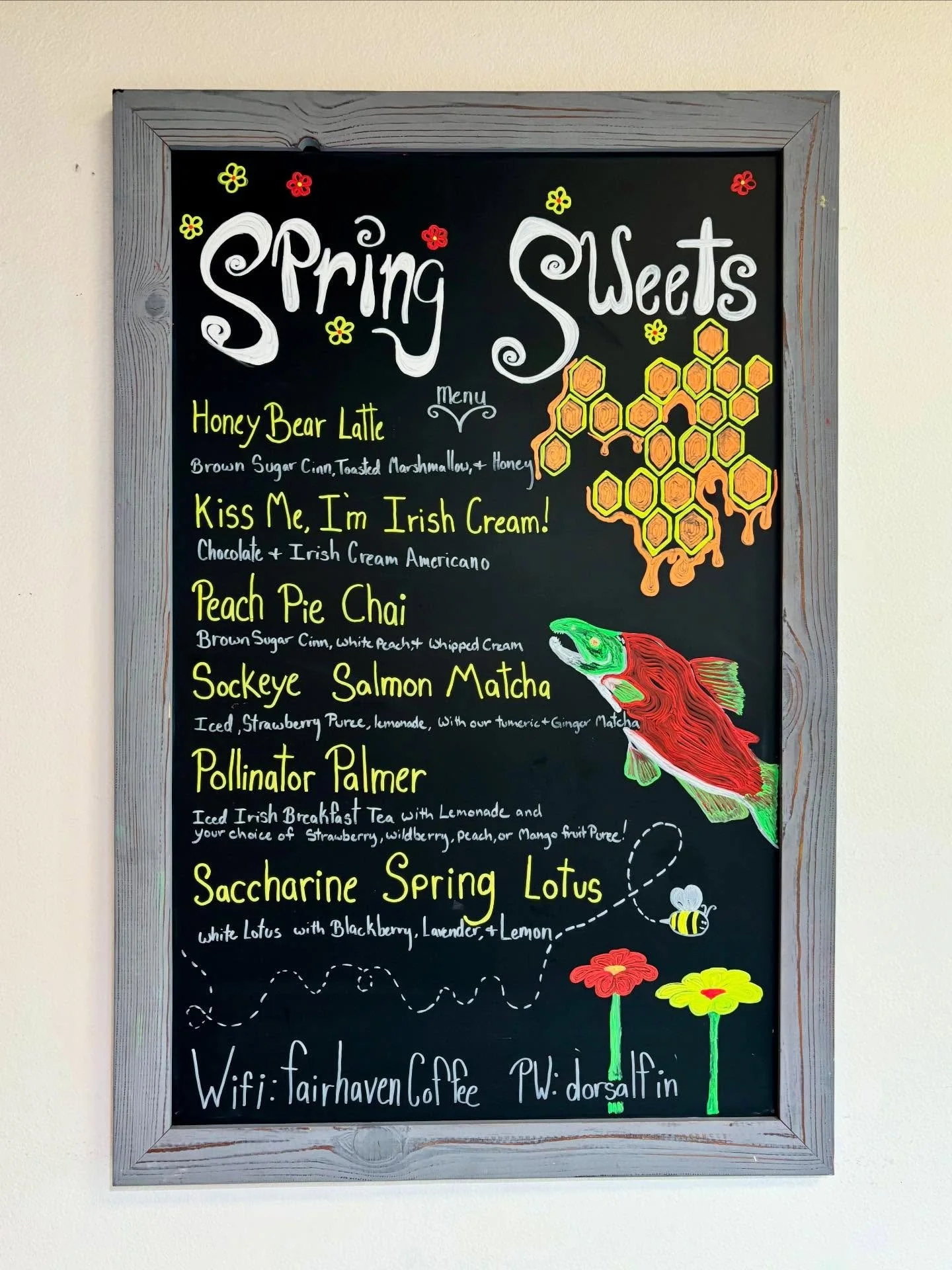 Despite the gloomy weather, Fairhaven Coffee is getting ready for brighter days!! Come check out our new Spring Sweets menu, featuring refreshing iced teas, specialty coffees, and more!!! Don&rsquo;t miss out!
☕️
☕️
☕️
☕️
#localcoffee #latte #fairhav