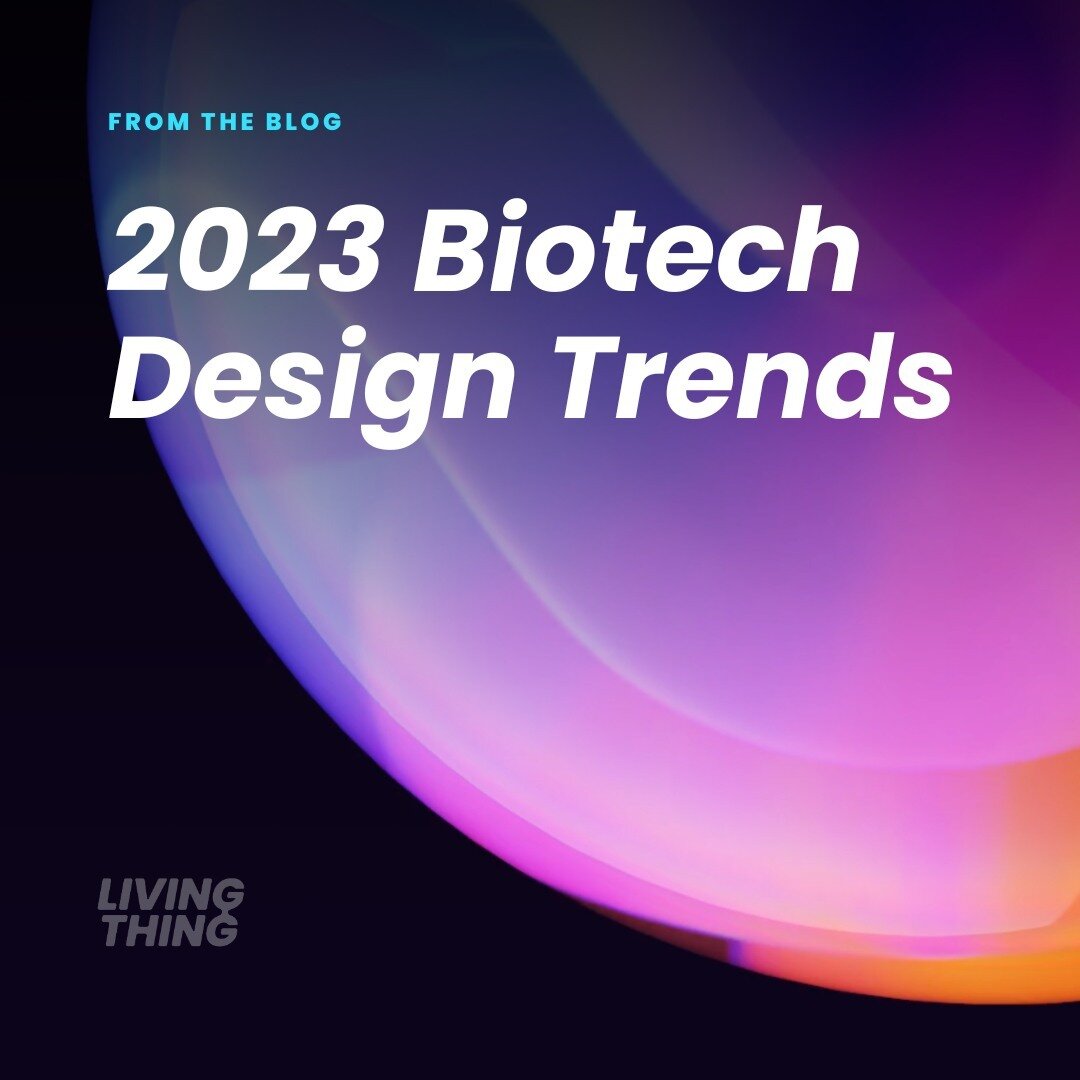 As we work our way through the first half of 2023, there are a number of visual design trends that are expected to continue to dominate the biotech industry. ⁠
⁠
We've gathered some of the key trends to keep an eye on in our latest blog post. Link in