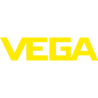 The word 'VEGA' in bold yellow letters on a white background.