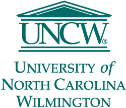 University of North Carolina Wilmington logo with text