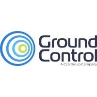 Ground Control logo with blue circular design and black text