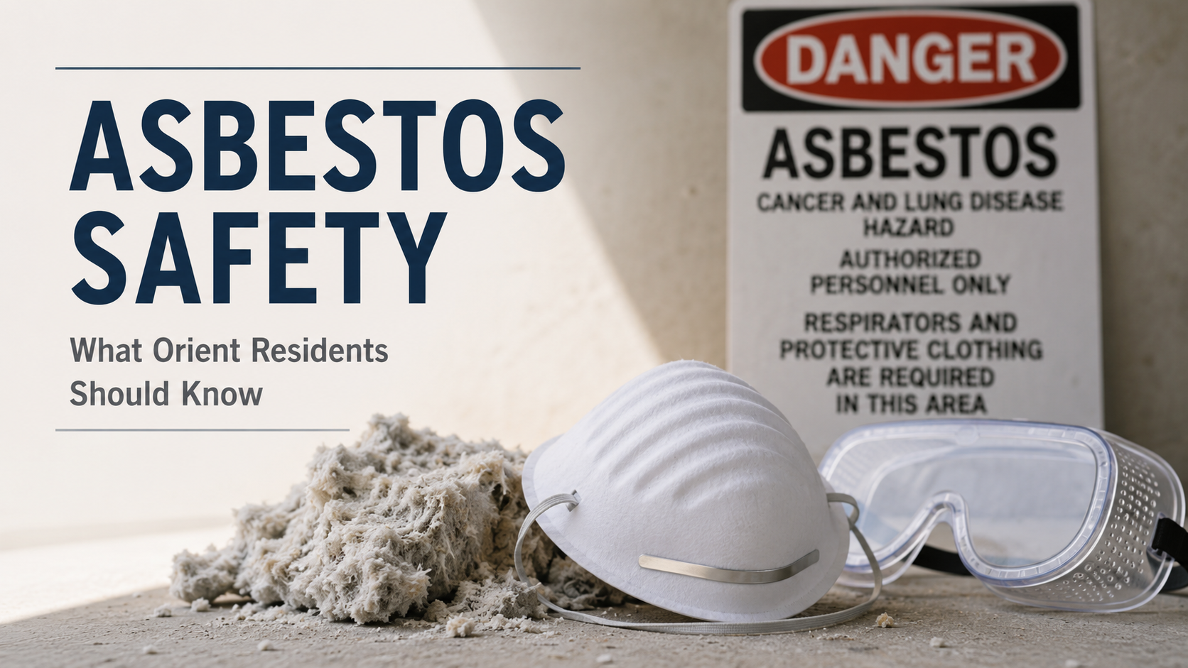 Asbestos Safety: What Orient Residents Should Know