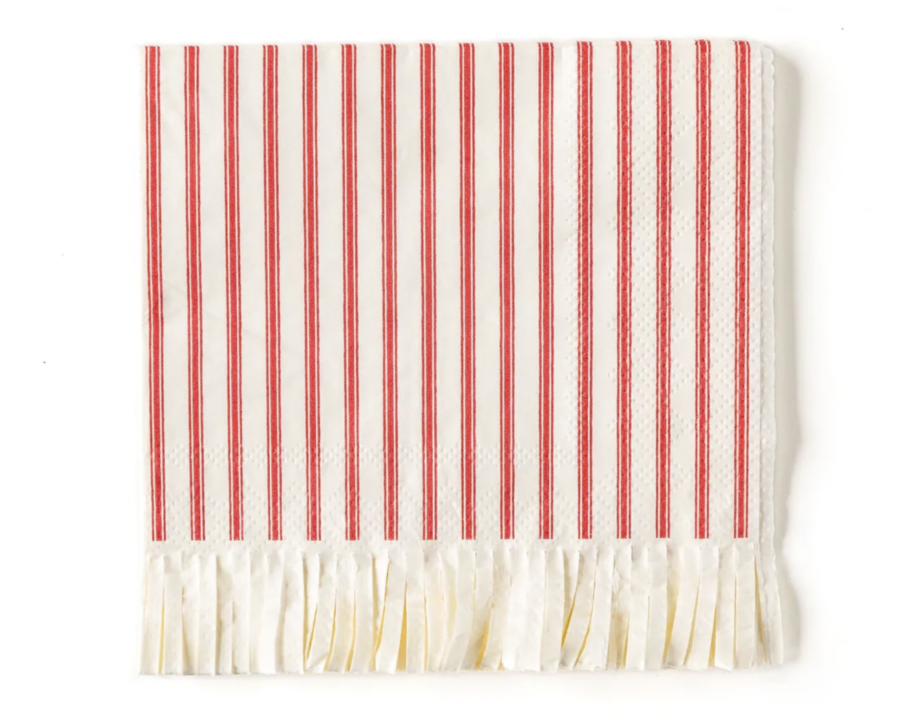 FRINGED COCKTAIL NAPKIN