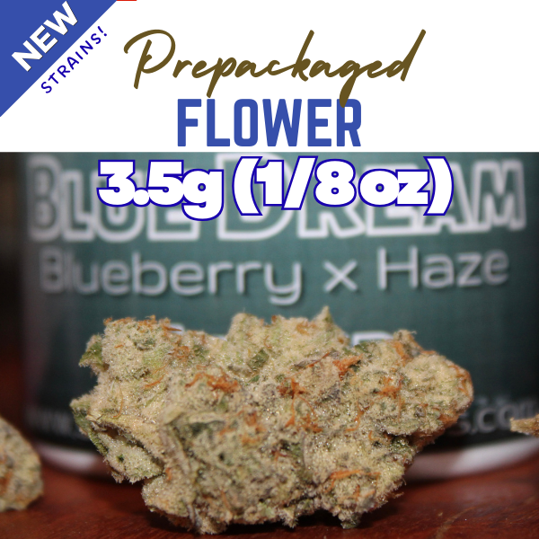 Prepackaged Flower | 3.5g LED GROWN (1/8 oz)