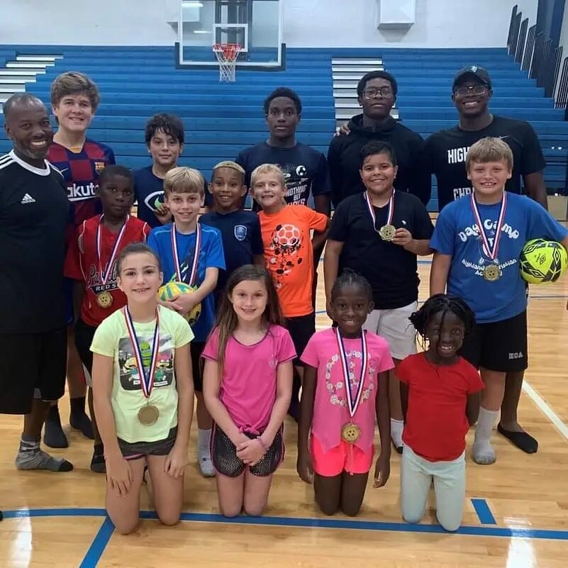 Our Knights Athletic Camps have been a blast this summer...and this week of ⚽️soccer camp with Coach D was no exception! Check out the details for one more week of 🏐volleyball camp and one more week of 🌴day camp at highlandschristian.org/summer-cam