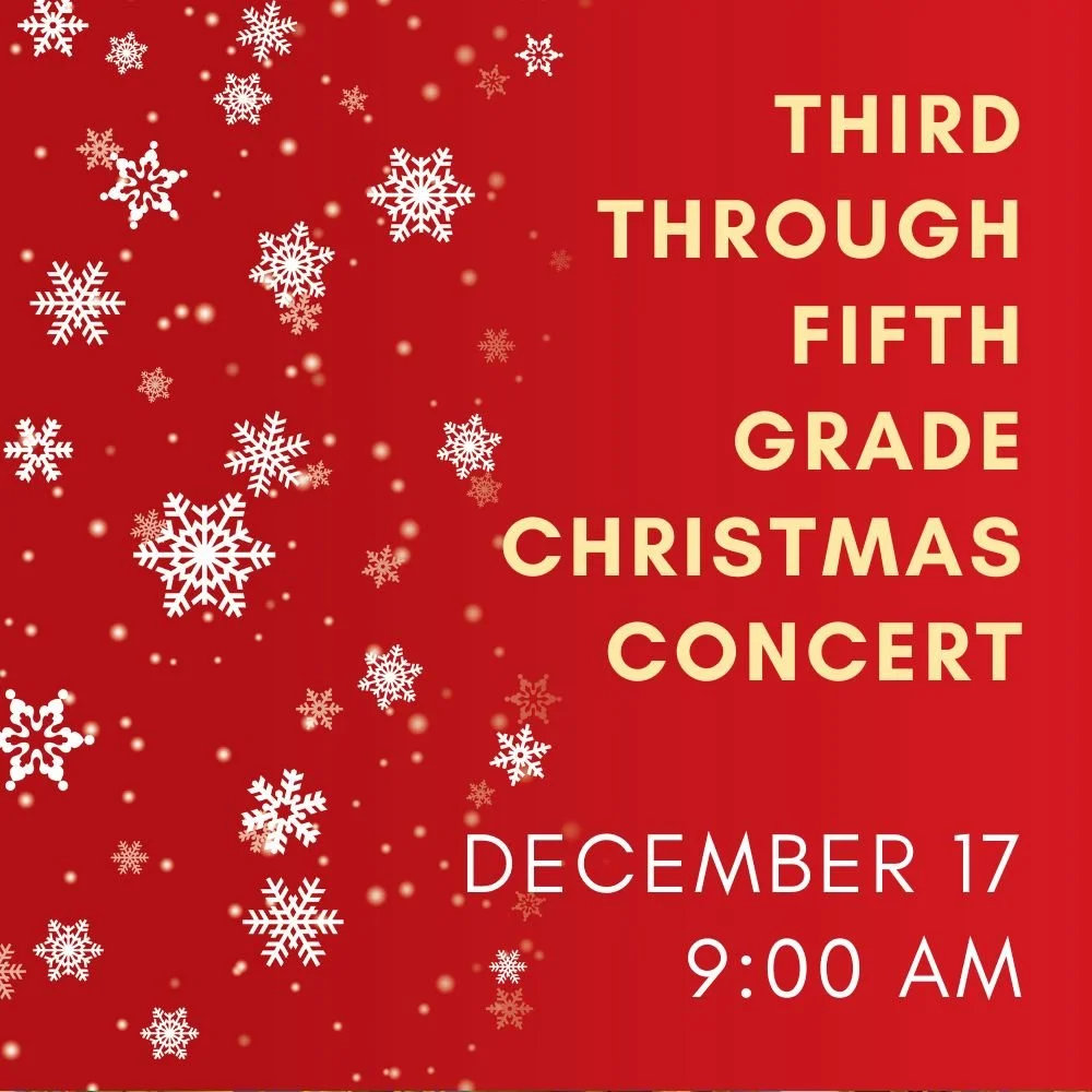 3rd-5th Grade Christmas Concert 