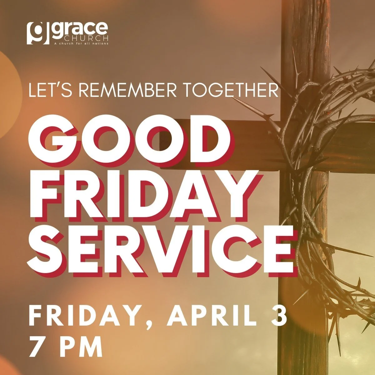 No School |Good Friday Service 