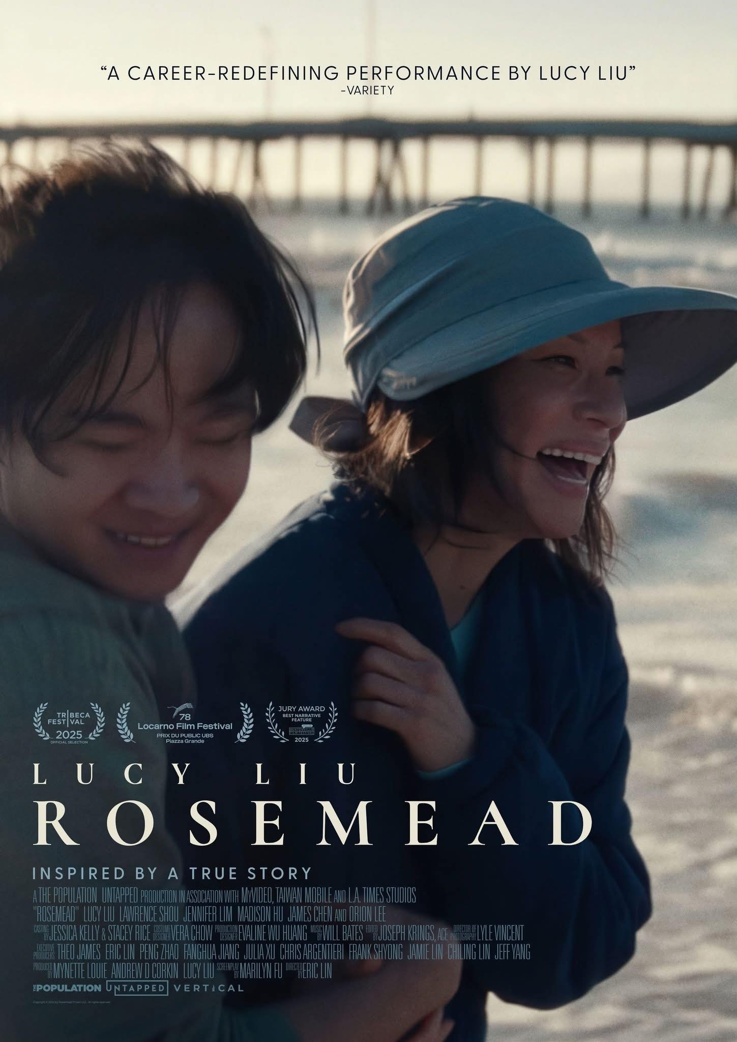  Feature:  Rosemead 

 Starring:  Lucy Liu, Lawrence Shou 
 By:  Lucy Liu, Eric Lin, Mynette Louie, Tony Yang  
 Tribeca Film Festival   
 CLICK HERE for LA Times Article. 
