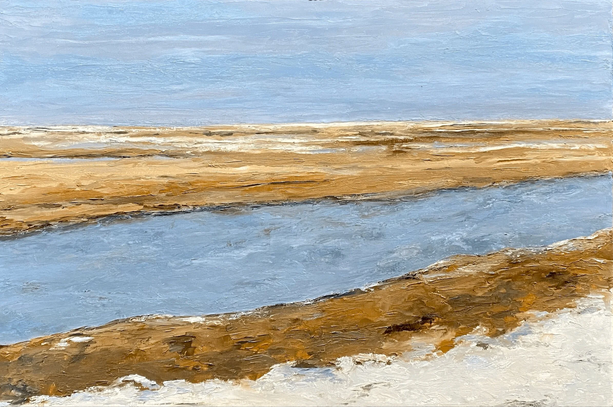 A Winter’s Walk, 2021, Oil on Panel, 20” x 30”, Available