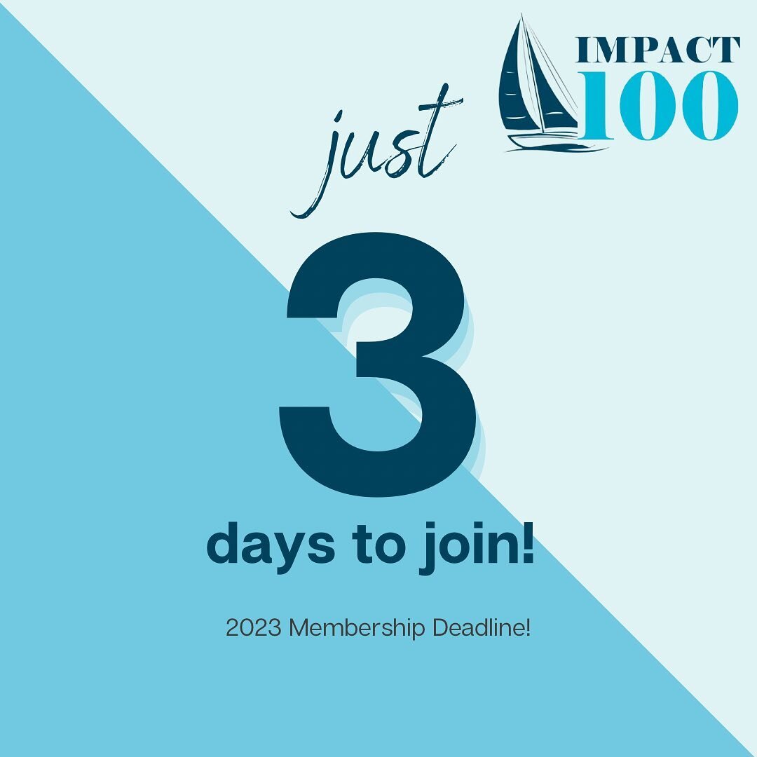 Only 3 days left to join the us for the 2023 Membership cycle. If you are on the fence, now is the time to commit. Each and every woman that joins us grows our collective Impact!
#philanthropy #womenmakingadifference #collectivegiving #impact