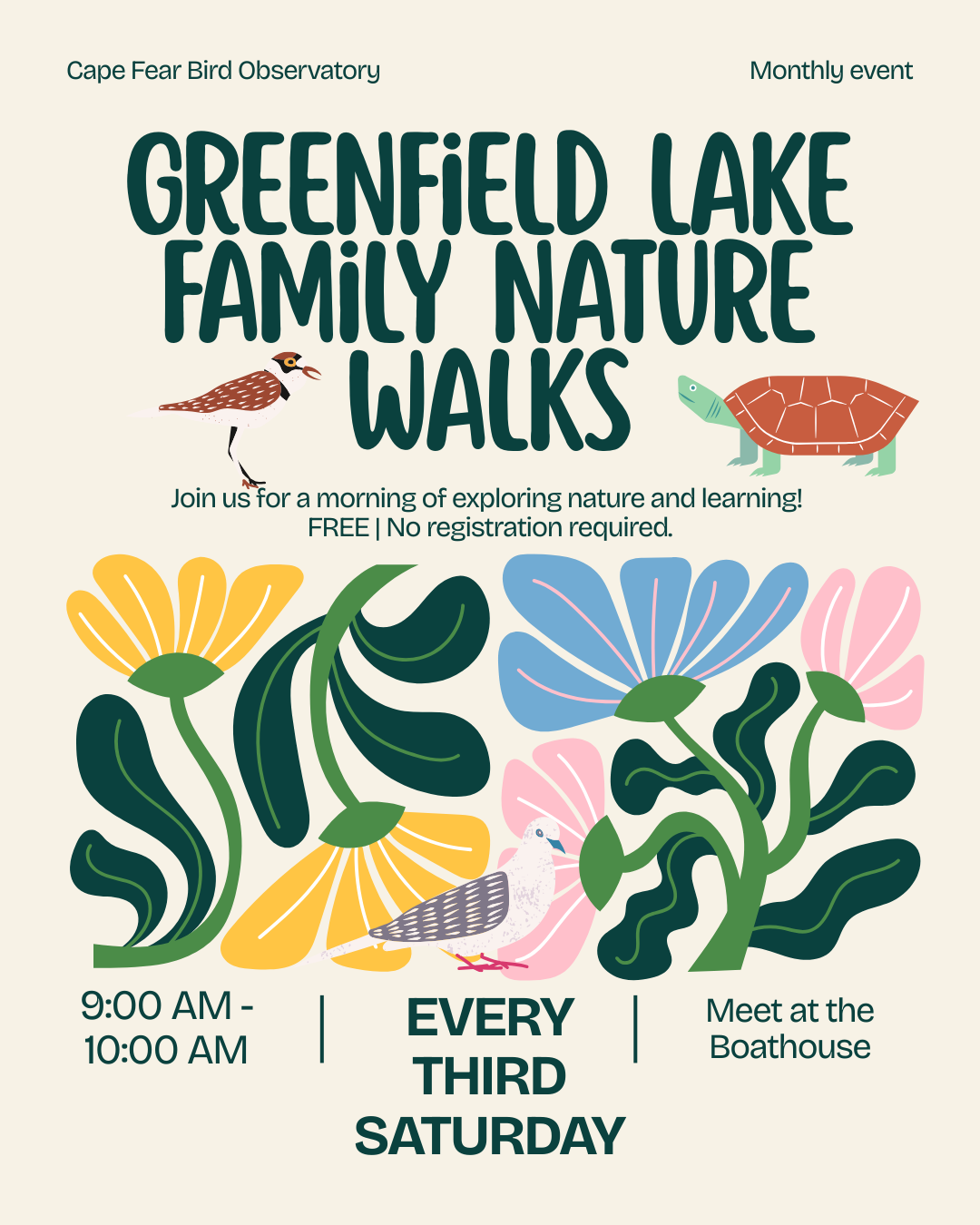 Greenfield Lake Family Nature Walks