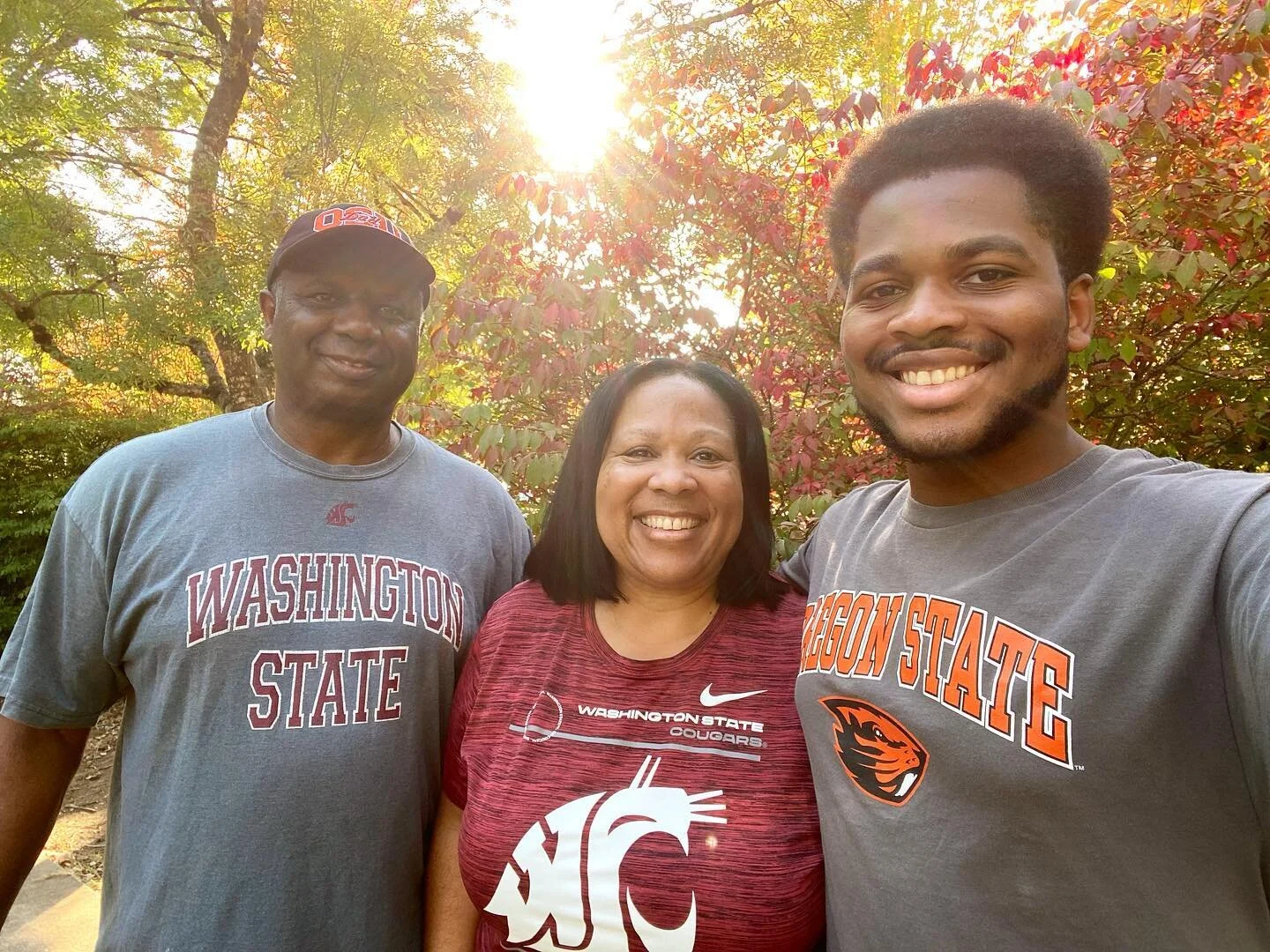 There is nothing like a college campus during the fall. We may have different teams we root for but no matter the outcome (🥴) we were all winners. It was such a joy to see more of what life looks like for you right now. We are so inspired by you. We
