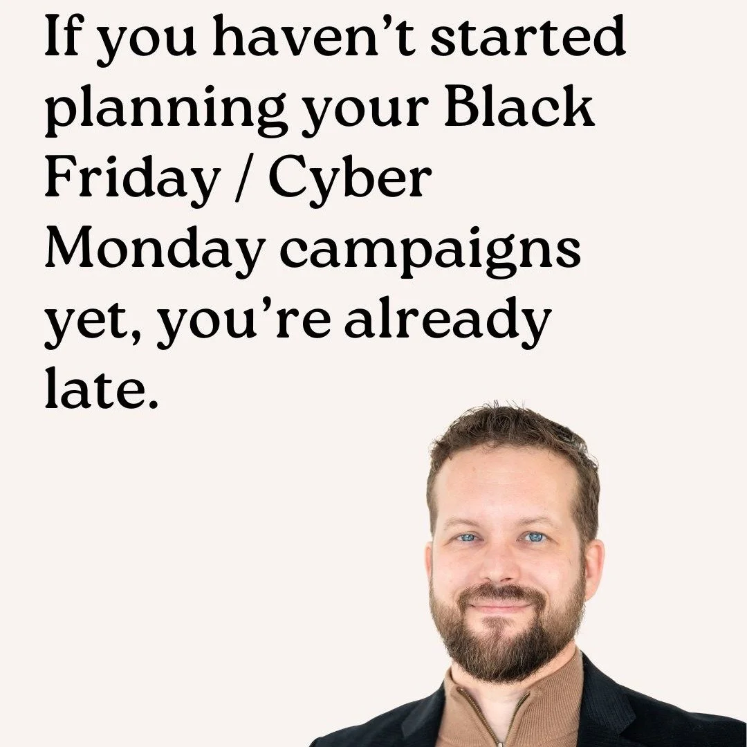 If you haven&rsquo;t started planning your Black Friday campaigns yet&hellip; you&rsquo;re already behind.

While you&rsquo;re still deciding on offers, your competitors are finalizing creative tests, warming up audiences, and locking in email flows.