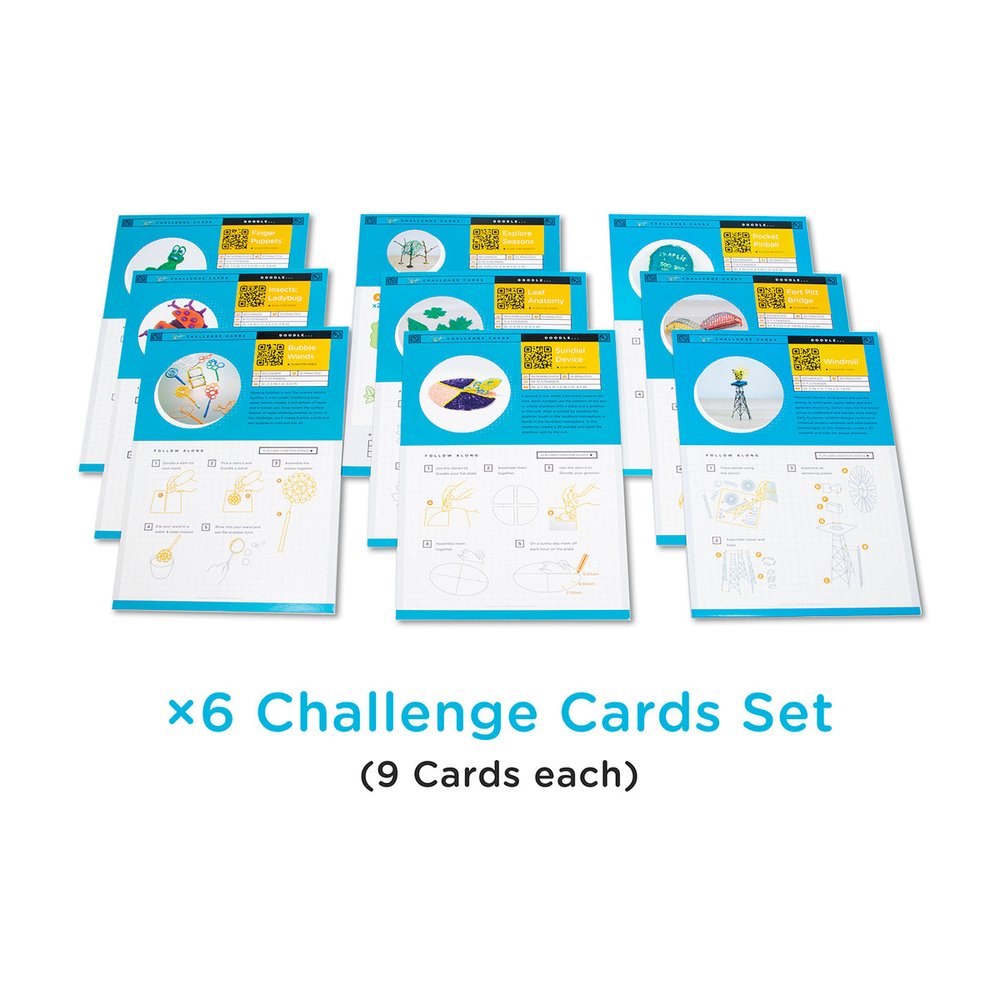 3Doodler Start Challenge Cards
