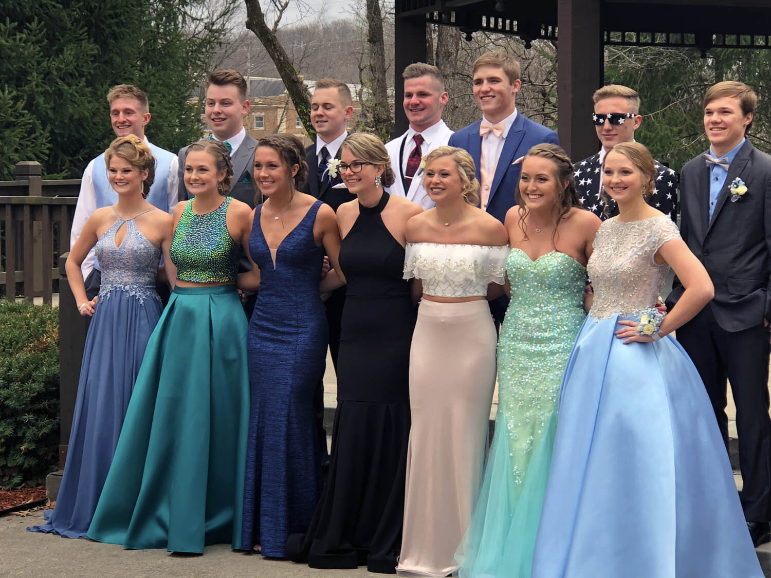 Group Shot of Prom Young People - Excelsior Springs Missouri - Alterations and Custom Sewing Work.jpg