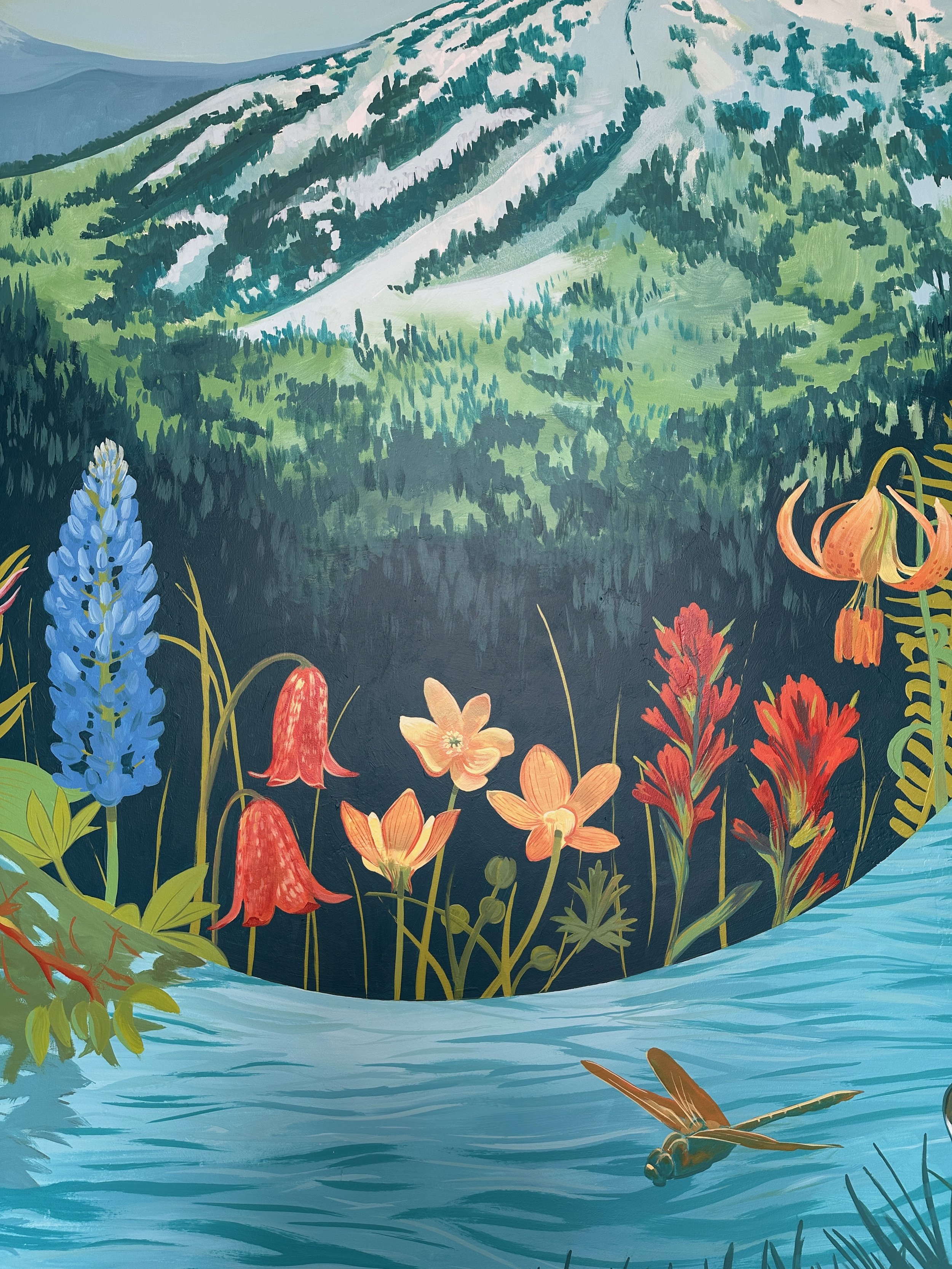 Sunday afternoons mural brinkerhoff