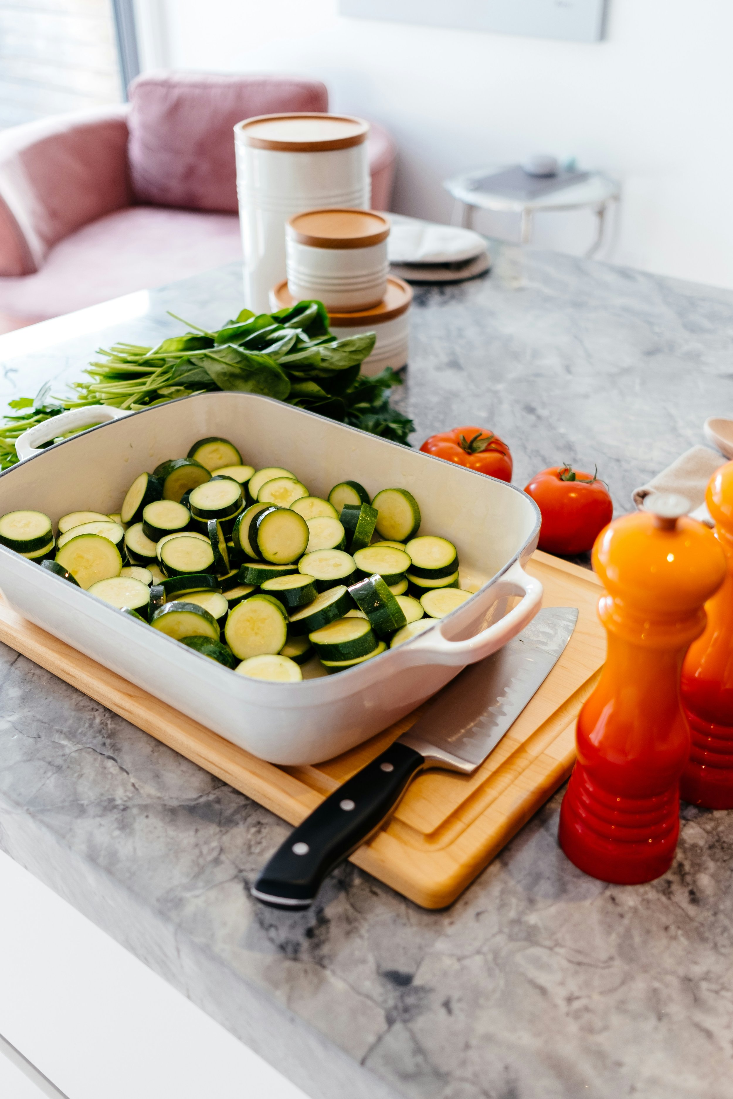 Zucchini with Golden Raisins &amp; Pecans