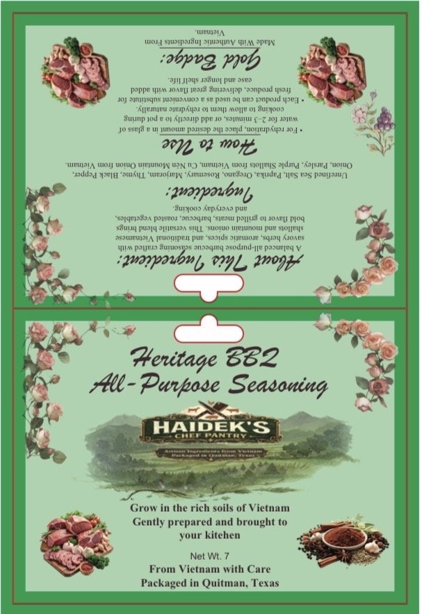 Heritage BBQ All-Purpose Seasoning