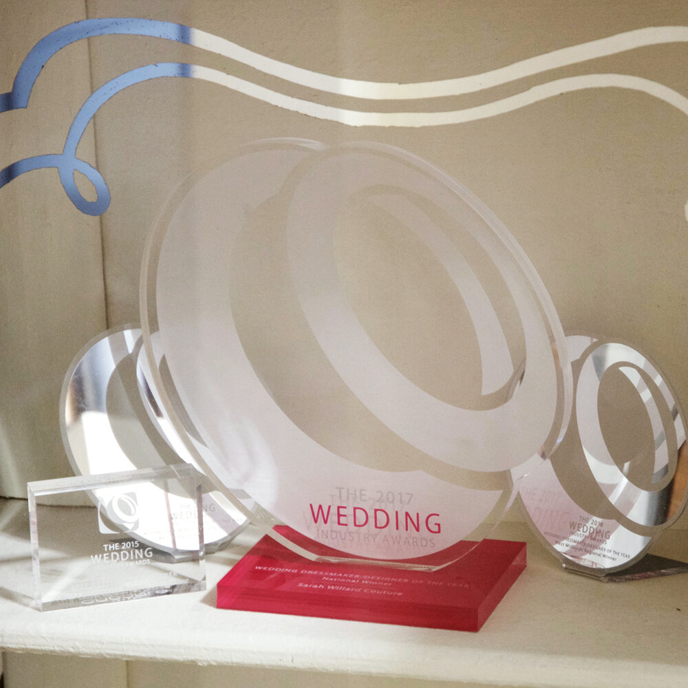 Wedding Dressmaker Designer Of The Year 2017 Trophy
