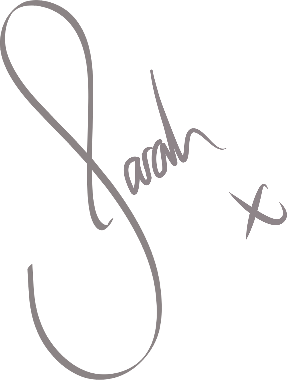Sarah’s signature