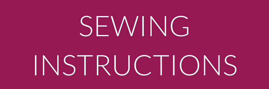 Sewing instructions