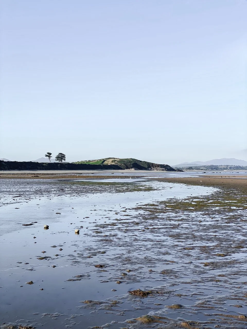 Low tide on Llandbedrog beach