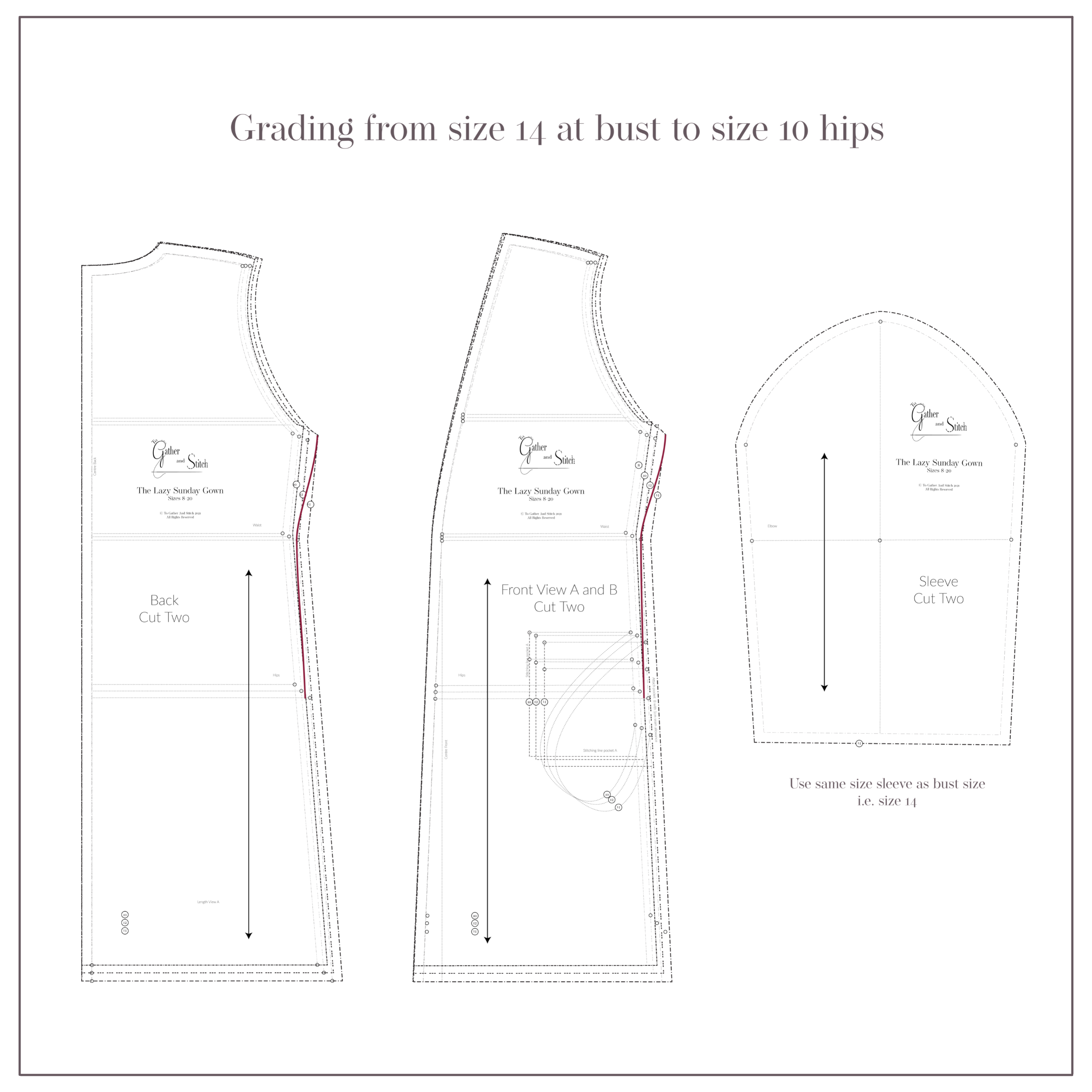 How To Grade Between Pattern Sizes To Gather And Stitch how-to-grade-between-pattern-sizes-to-gather-and-stitch
