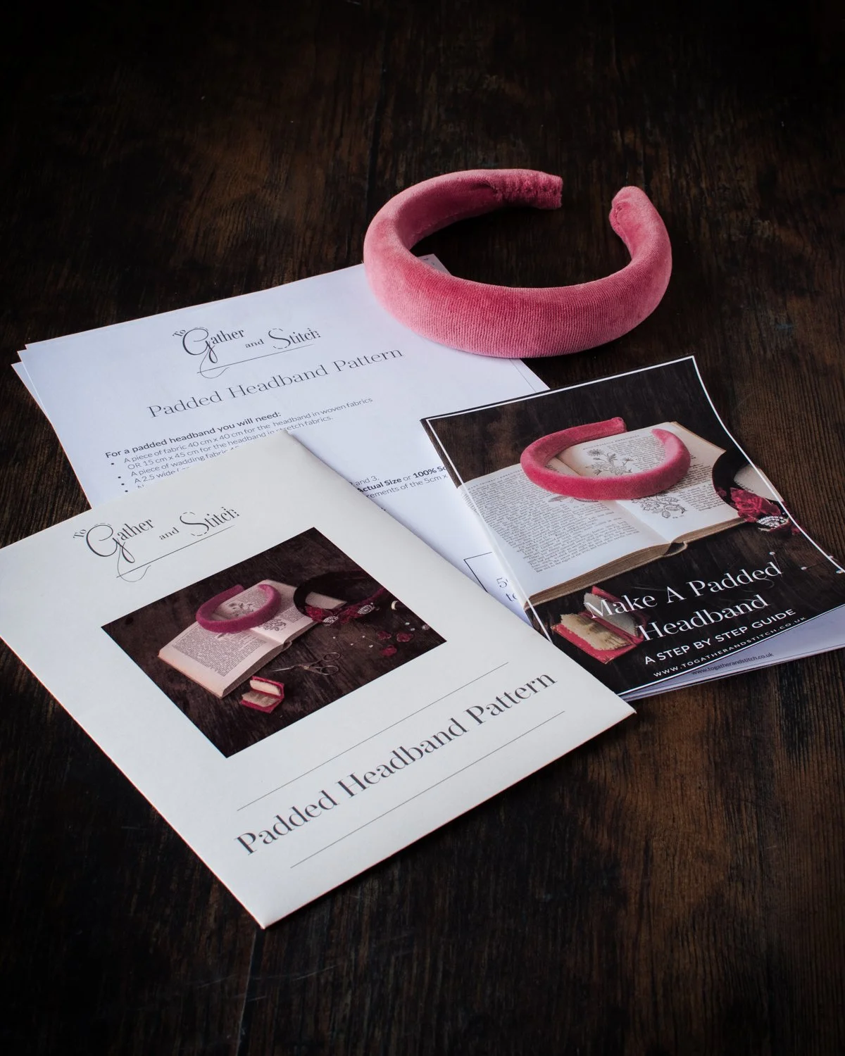 Padded Headband | Printed Pattern