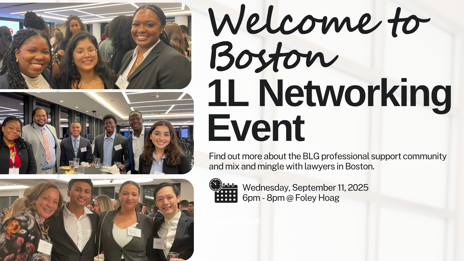 1L Welcome to Boston Reception