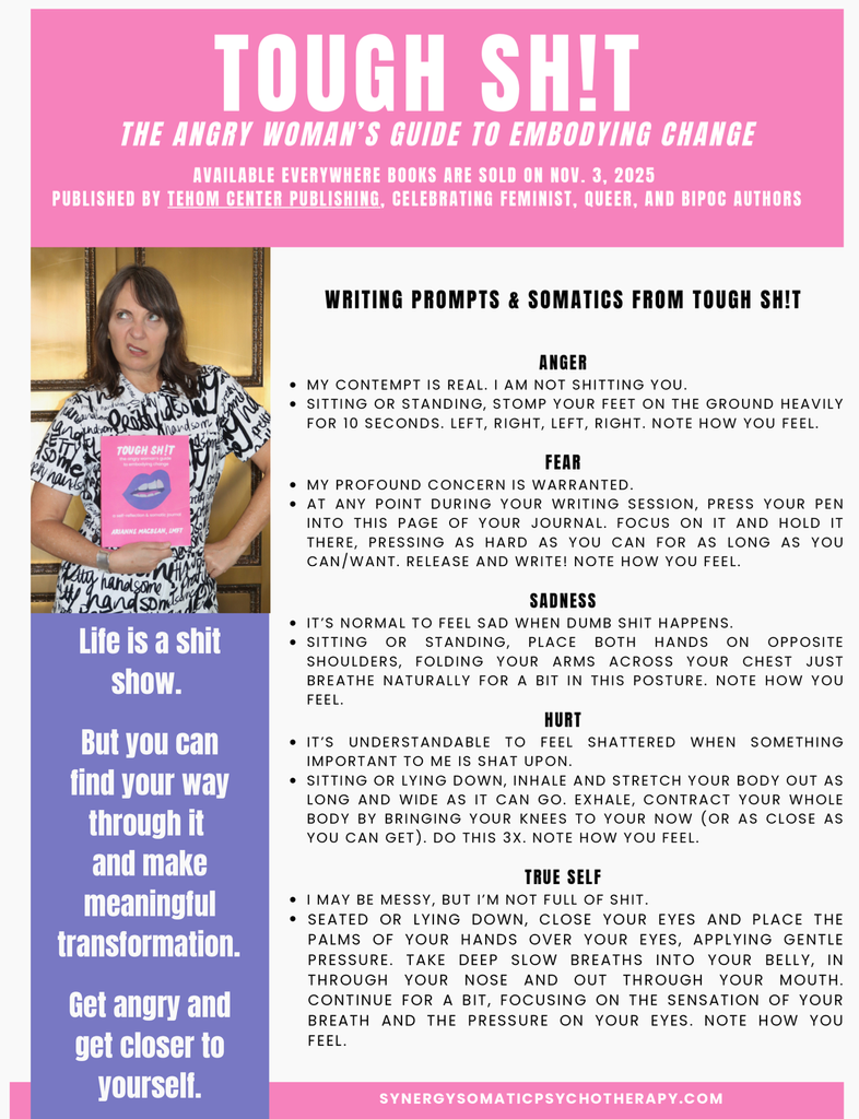 Tough Shit : The Angry Womans Guide to Embodying ChangeBook Single page info