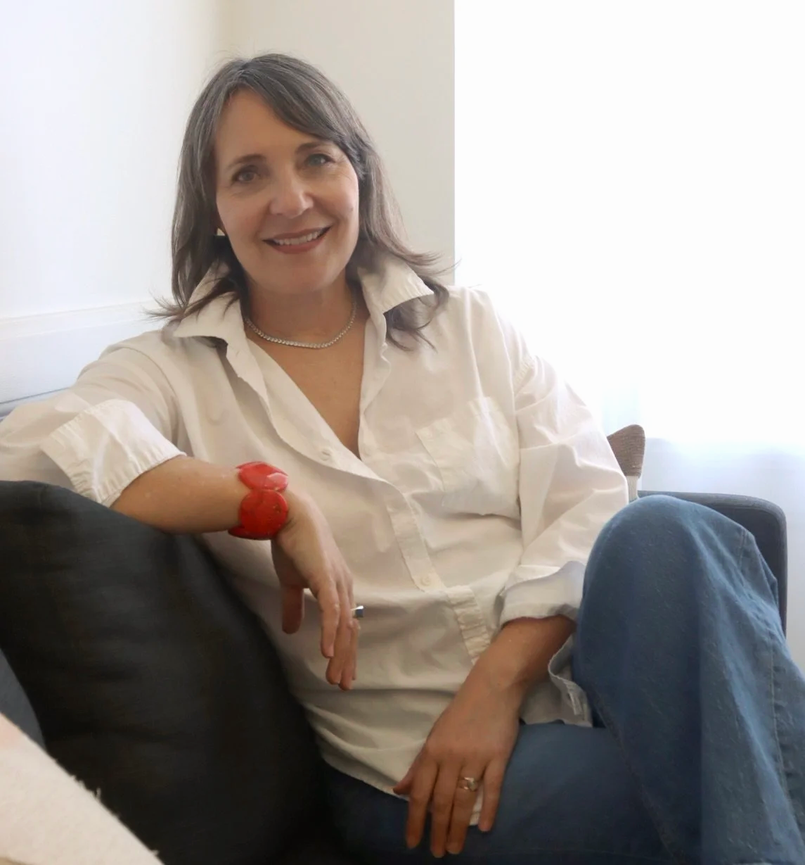 Arianne MacBean Portrait on Couch