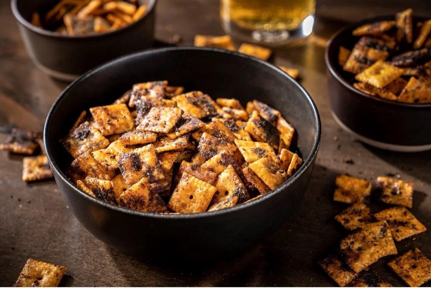 Blackened Smoked Cheez-Its
