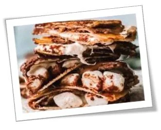 Christy’s &nbsp;S’more-Tillas