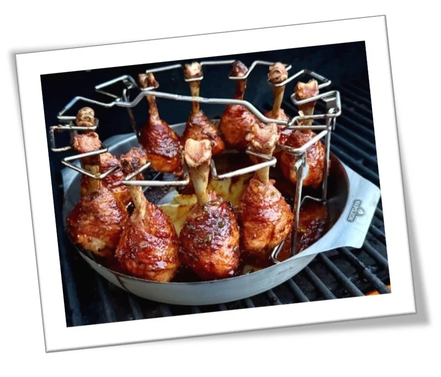 Cowboy Lollipops w/Candied Jalapeno Glaze
