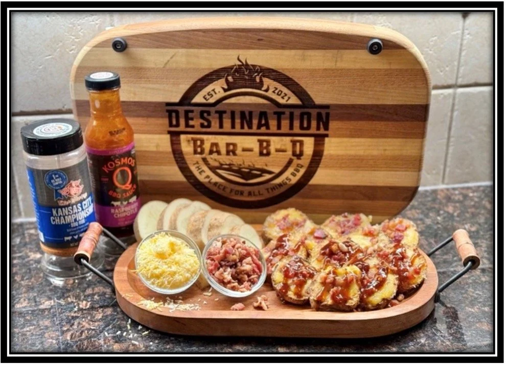 Potato Skins “BBQ” Style&nbsp;