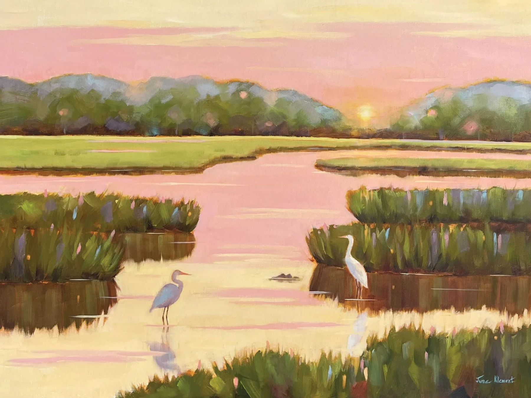 Golden Eden by June Klement, 2025 Augusta Poster Show