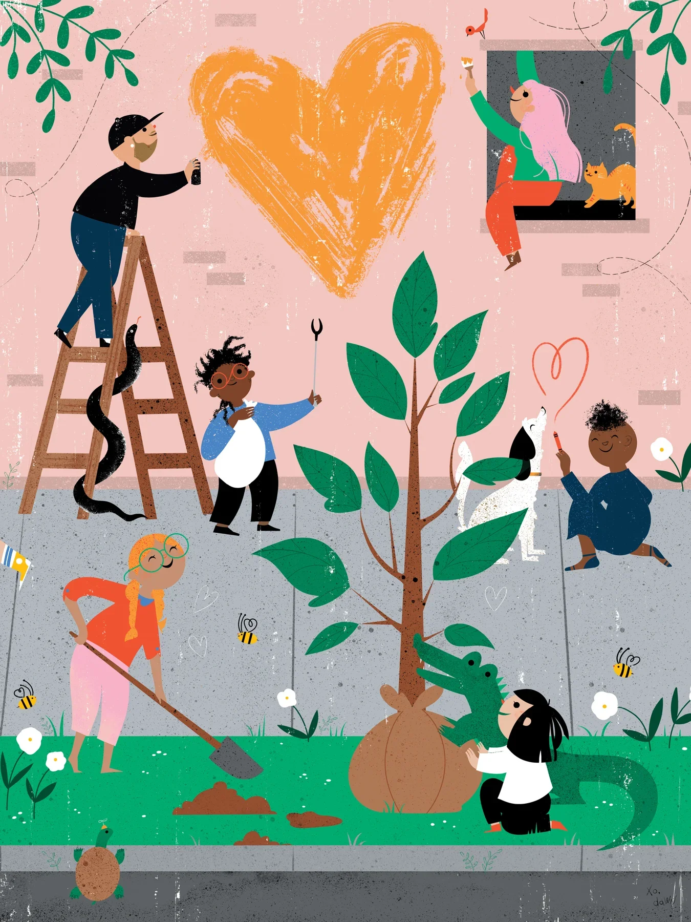 Love Augusta by Dawn M. Cardona, 2025 Augusta Poster Show