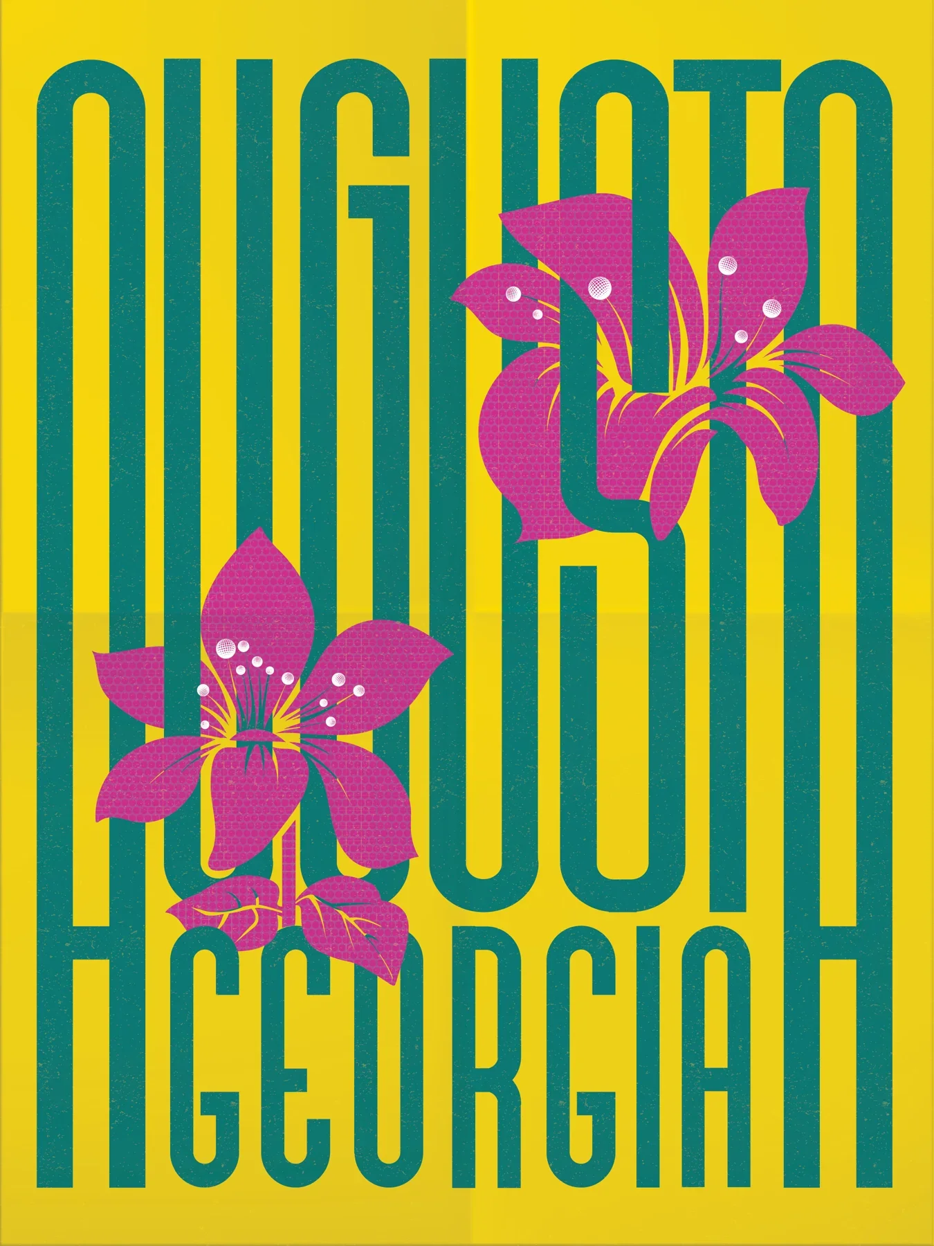 Augusta, GA by Clarissa Gainey, 2025 Augusta Poster Show