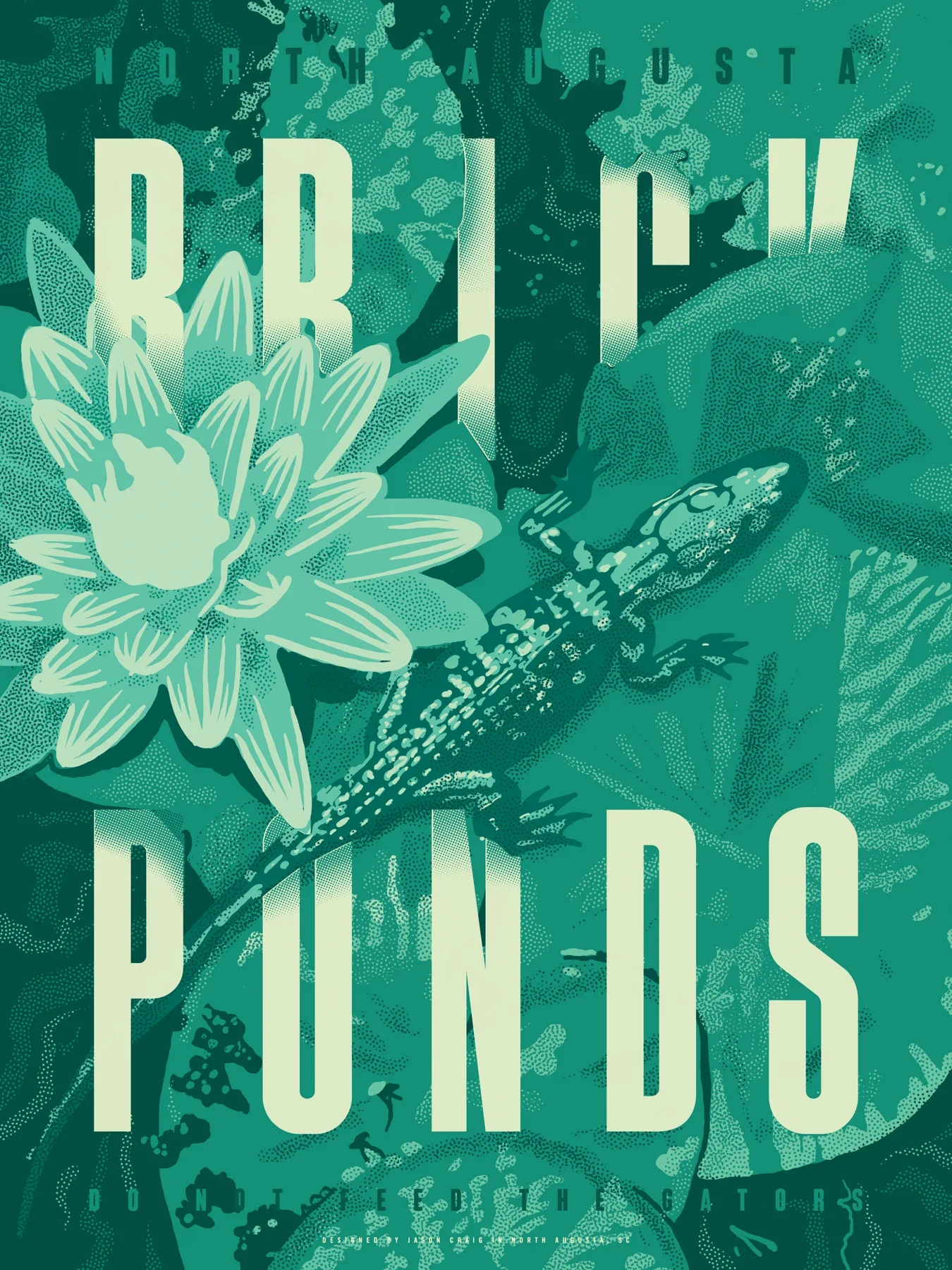 Brick Ponds by Jason Craig, 2025 Augusta Poster Show