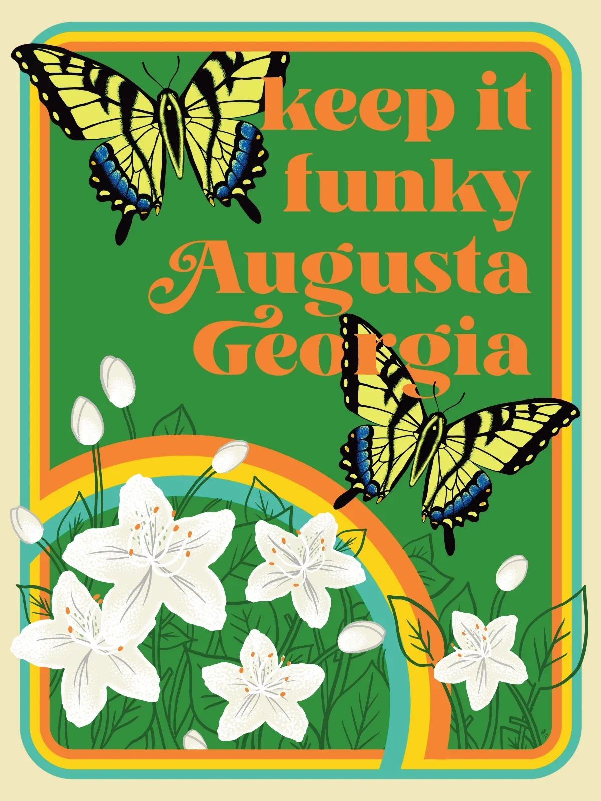 Keep It Funky by Jacki Mayo Van Dyke, 2023 Augusta Poster Show