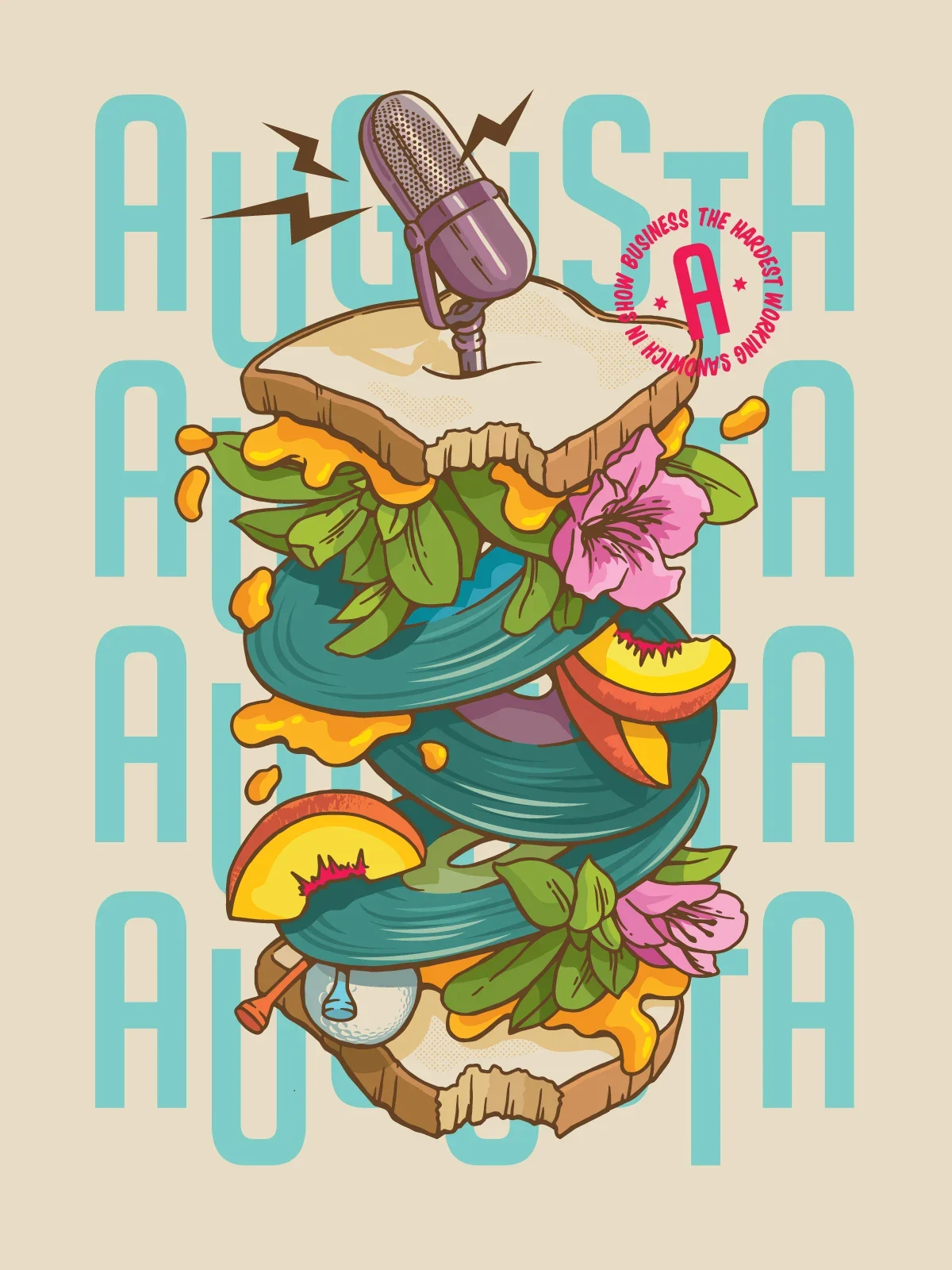 Funkwich #1 by Cait Maloney, 2023 Augusta Poster Show