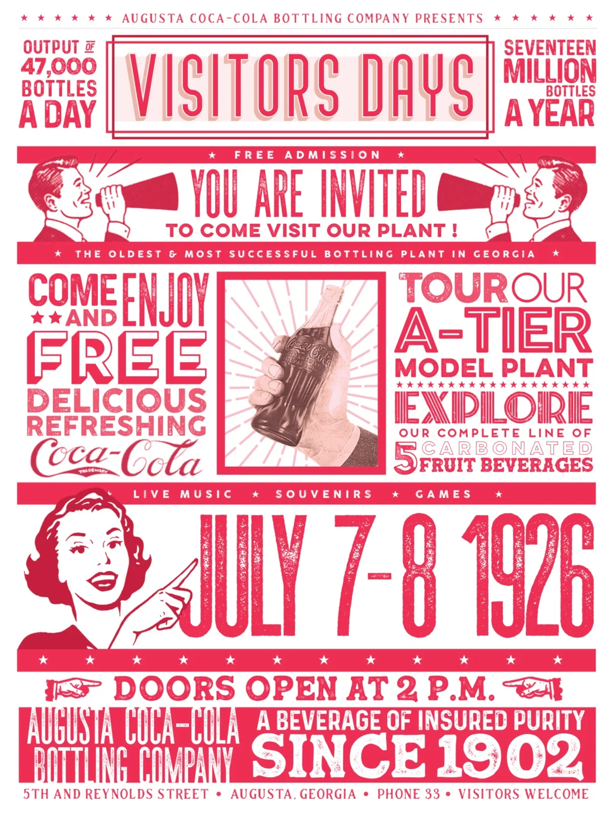 Visitors Day by Addison Niday, 2023 Augusta Poster Show