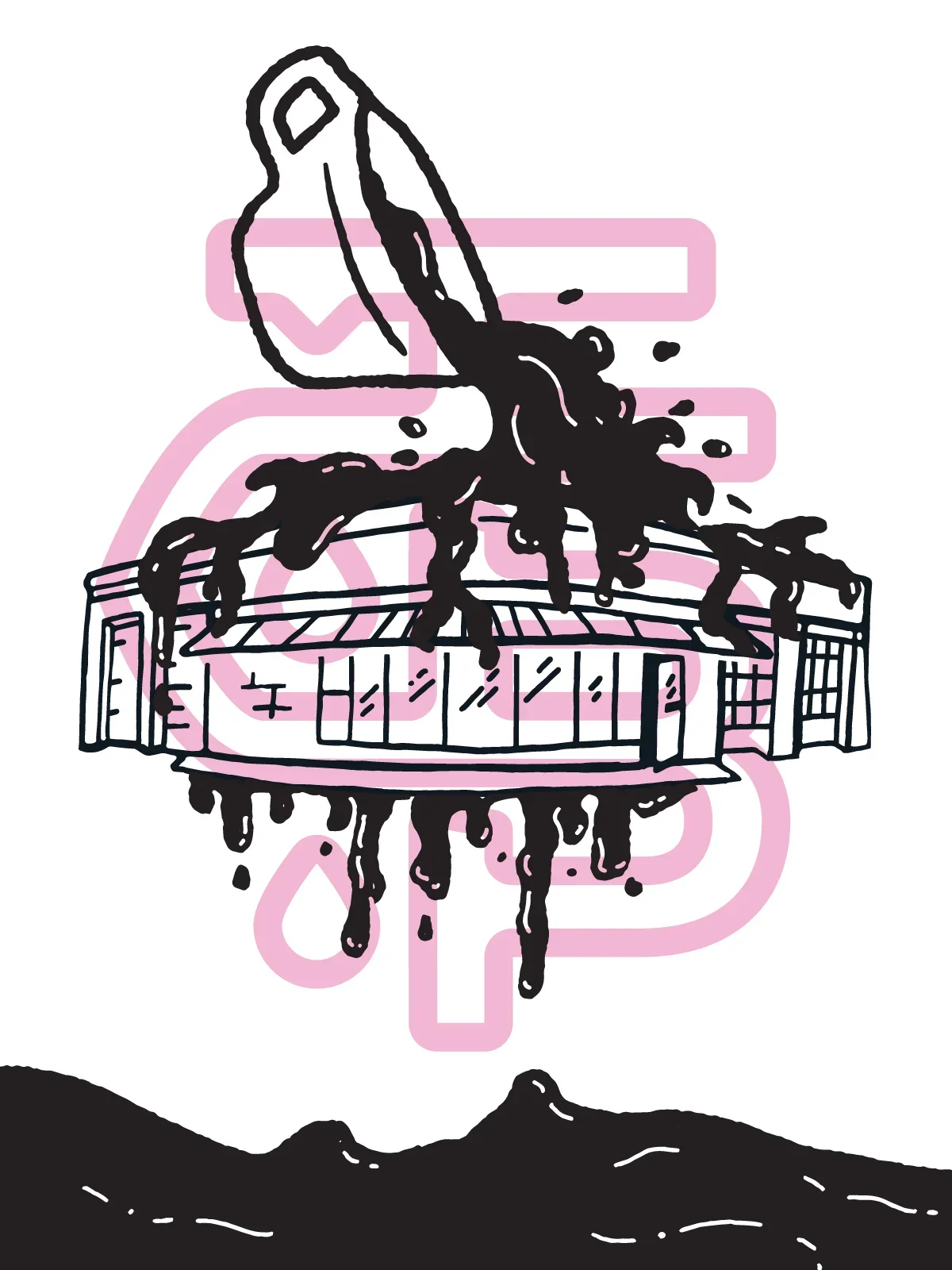 Trellis Coffee Bar by Josh Whiting, 2023 Augusta Poster Show