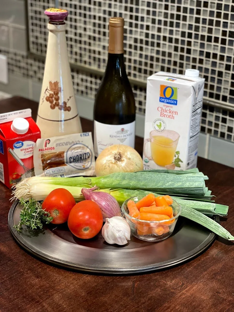 Mussel and Chorizo Soup — SJH Cooking Adventures