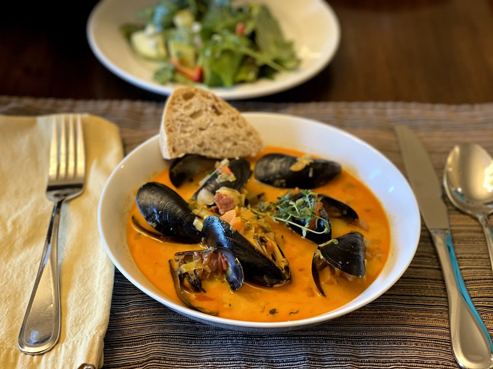 Mussel and Chorizo Soup — SJH Cooking Adventures