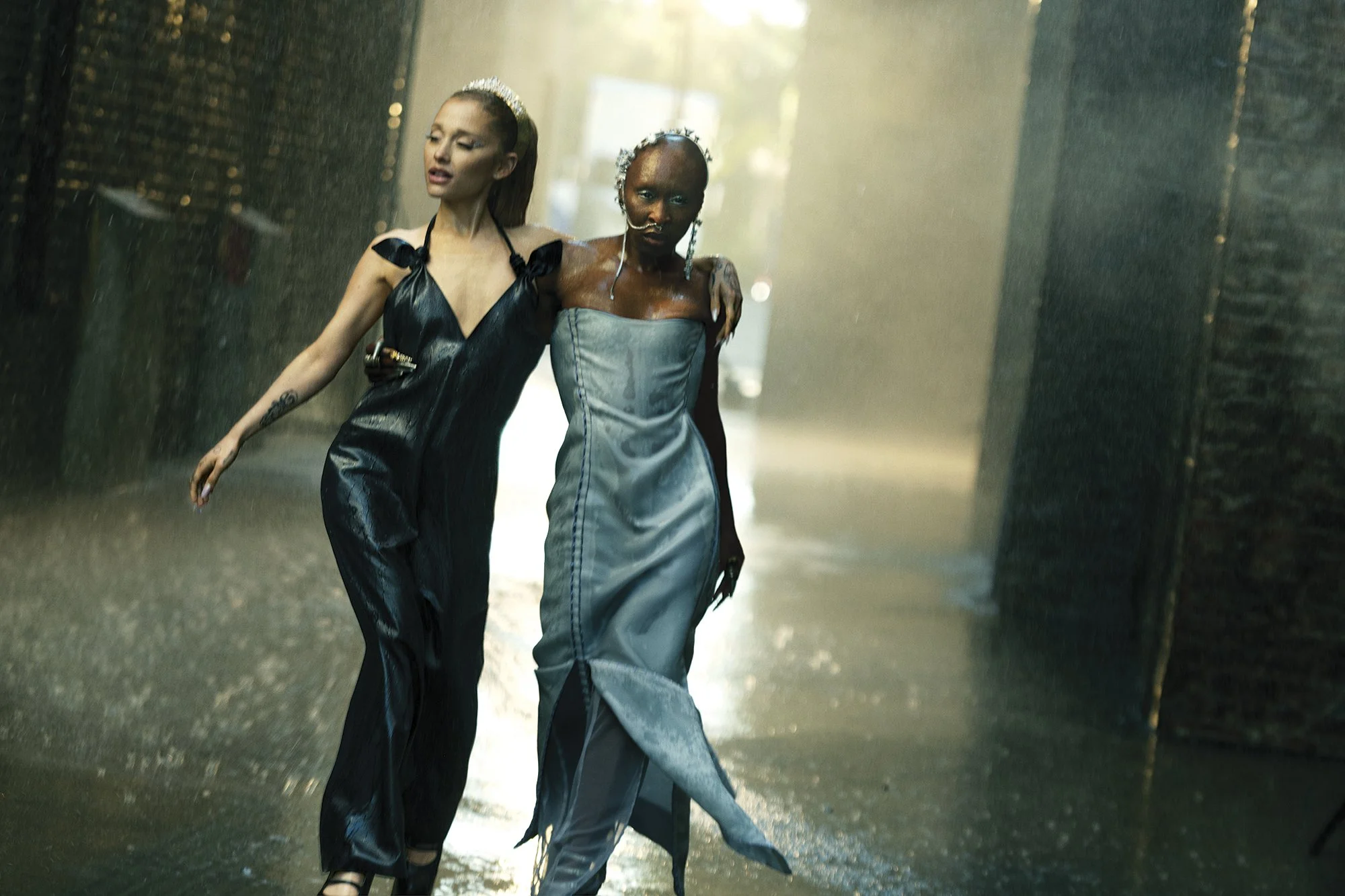 Ariana Grande and Cynthia Erivo
